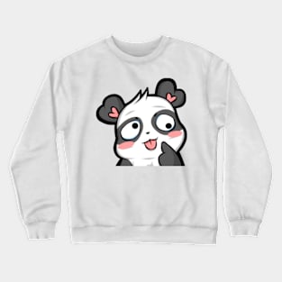 Silly Panda Crewneck Sweatshirt